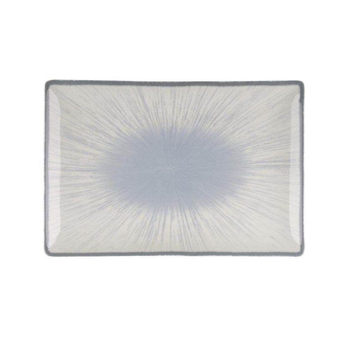 ΠΙΑΤΕΛΑ ΟΡΘΟΓΩΝΙΑ 27x16cm WATER LILY 24336/BLUE - ORIANA FERELLI®