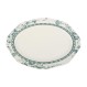 ΠΙΑΤΕΛΑ ΟΒΑΛ 36cm TIFFANY-GREEN 24324 - ORIANA FERELLI®