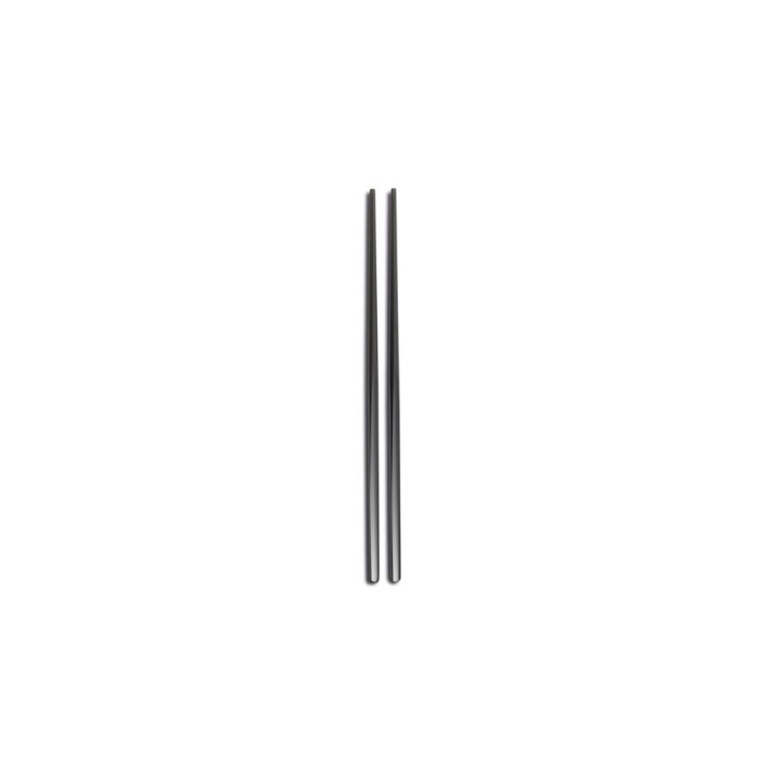 ΣΕΤ 2τεμ. CHOPSTICKS 23cm 7422-BLACK KYOTO 18/10 - COMAS