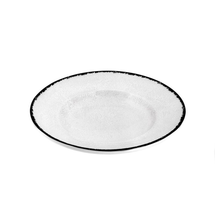Oriana Ferelli Πιάτο Pasta από Πορσελάνη Λευκό 27cm