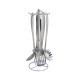 ΣΕΤ 6τεμ. ΚΟΥΤΑΛΕΣ ΑΝΟΞΕΙΔΩΤΕΣ σε ΒΑΣΗ BASIC H2009 - Max.Home®