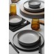 ΠΙΑΤΟ ΒΑΘΥ Φ20cm MODERNA MATTE 159/GREY - KUTAHYA PORSELEN