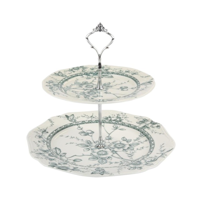 ΕΤΑΖΙΕΡΑ ΔΙΩΡΟΦΗ (27cm & 20cm) TIFFANY-GREEN 24324 - ORIANA FERELLI®