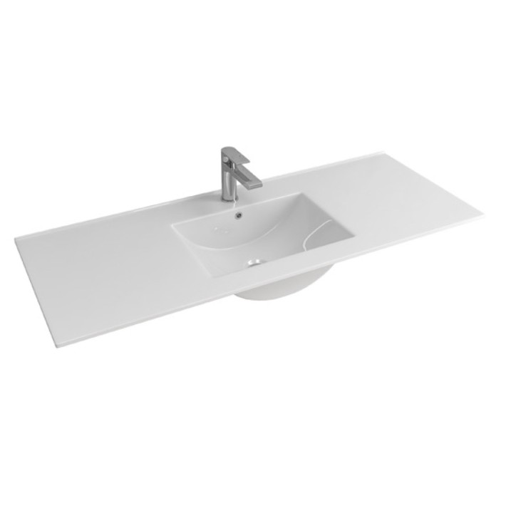 Νιπτήρας επίπλου μονός LETO LT 7506 120 KARAG 120,5x47x18cm