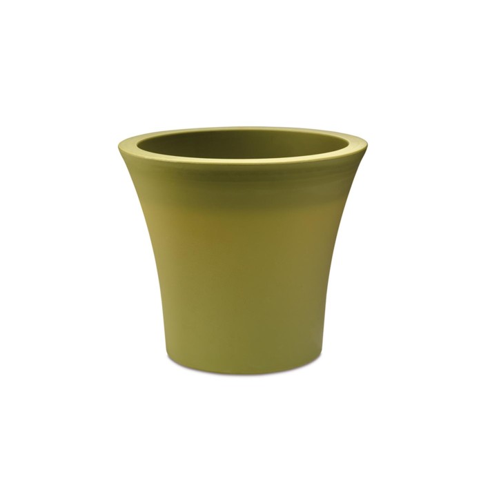Γλάστρα CITY OLIVE GREEN/ΛAΔI 25Χ22 εκ.