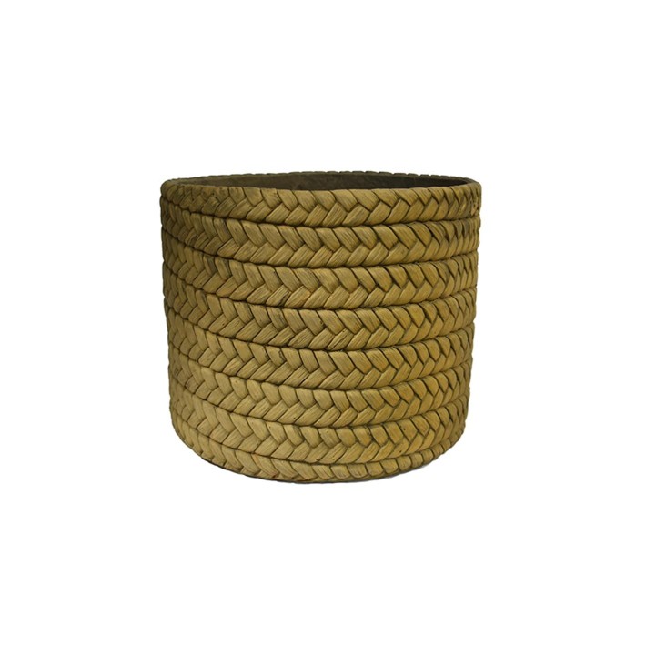 Κασπώ κεραμ.light rattan καφέ χρ.Φ37Χ31
