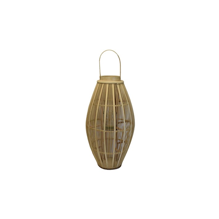 Φανάρι bamboo μπουλ φυσικό 38Χ71/89