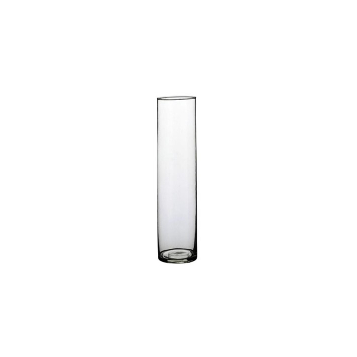 Βάζο κυλ.γυάλ διάφανοΦ 9 Η40CM
