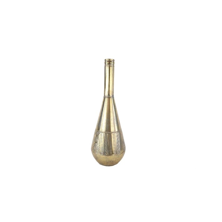 Βάζο σωλήνας antique gold 22Χ61