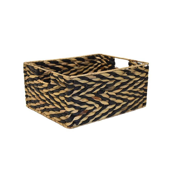Καλάθι ψάθινο black rush 36,5X28X17