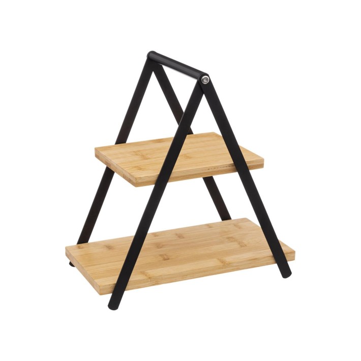 Δίσκος σερβ.2οροφος bamboo 28Χ15,6Χ29,3