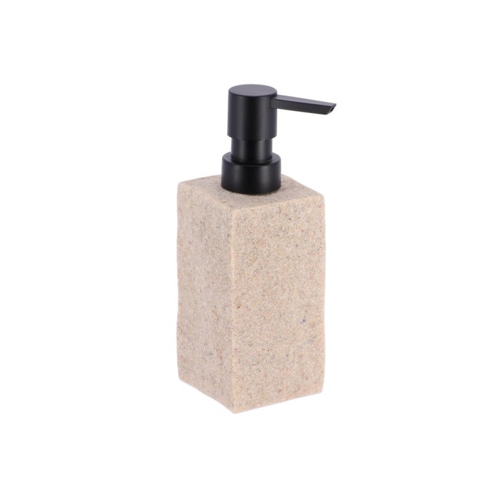 Dispenser polyresin τετρ.stone μπεζ 260ml