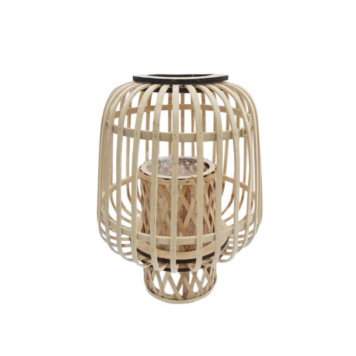 Φανάρι bamboo φυσικό 21,5Χ23/34