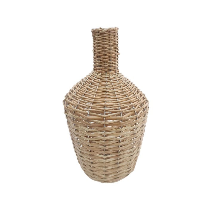 Βάζο rattan φυσικό 21Χ38