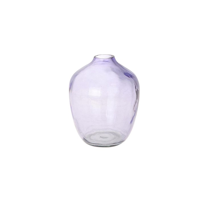 Βάζο γυαλ.Flashy λιλά 15Χ19,5