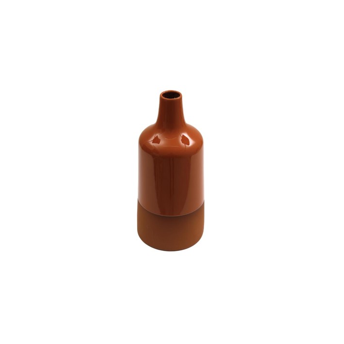 Βάζο/ μπουκάλι κεραμ.terracotta 14X30,5CM