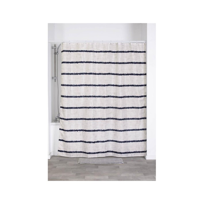 Κουρτίνα μπάνιου Polyester 180Χ200 manureva stripes