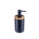 Dispenser polyresin μπλε με bamboo
