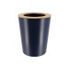 Κάδος αποριμμάτων μεταλ./καπάκι bamboo 5lt μπλε