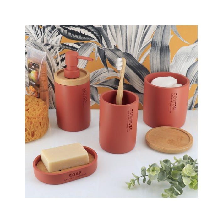 Σαπουνοθήκη polyresin terracotta
