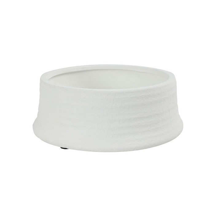 Κασπώ κεραμ.λευκό Φ30 Η10,5cm