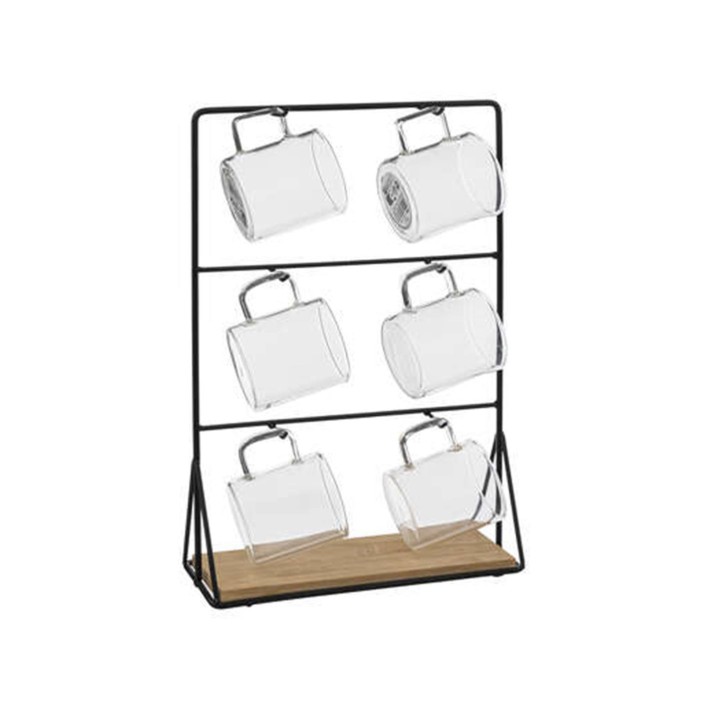 Σταντ με 6 κούπες mia 10cl/20,3x8,2H30 cm