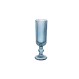 Ποτήρι σαμπάνιας ριγωτό μπλε 160ml/6x18,4cm