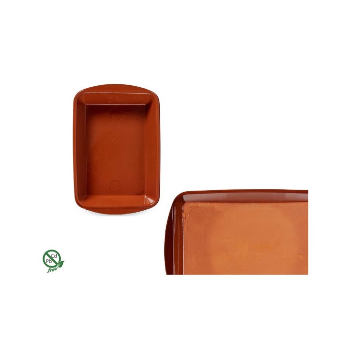 Σκεύος σερβ.πυρίμαχο Terracota 29x19,5x5,5cm