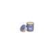 Ποτήρι με καπάκι μεταλ.με αρωμ.κερί mauve chakra 200gr /7,5x10,6 cm