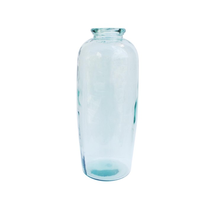 Βάζο γυάλ.recycled Διάφανο Η70cm