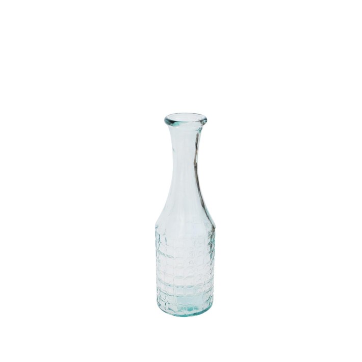 Βάζο γυάλ.recycled Διάφανο Η40cm