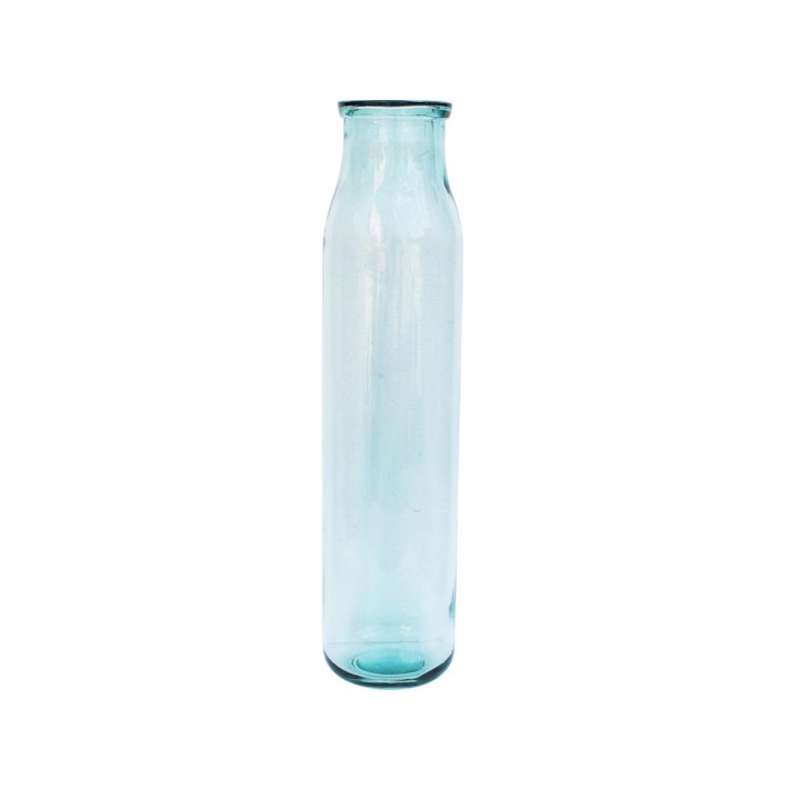 Βάζο γυάλ.recycled Διάφανο Η76cm