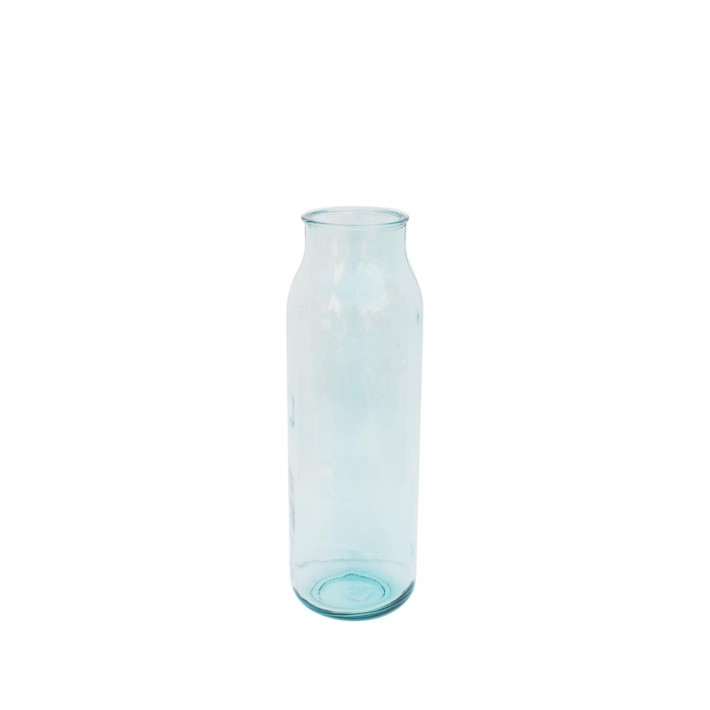 Βάζο γυάλ.recycled Διάφανο Η45cm