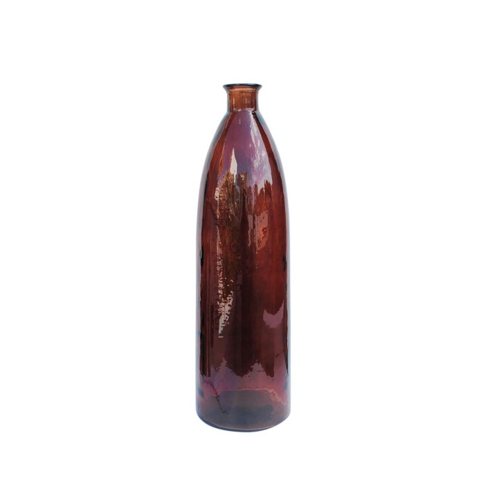 Βάζο γυάλ.recycled κόκκινο Η81cm