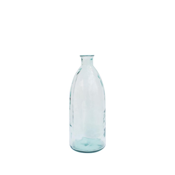 Βάζο γυάλ.recycled Διάφανο Η61cm