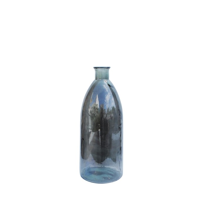 Βάζο γυάλ.recycled γκρι Η61cm