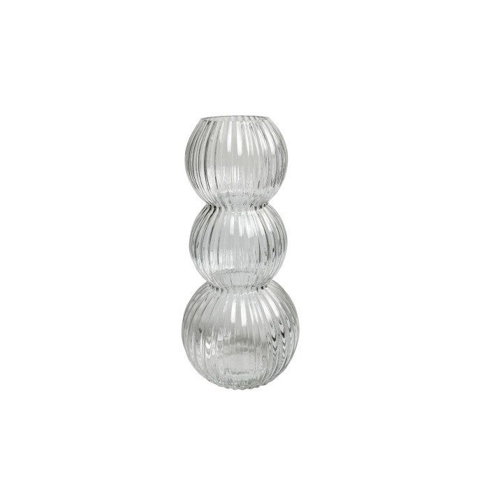 Βάζο γυαλ. διάφανο Φ14,5 Η32,5cm