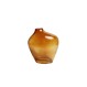 Βάζο γυάλινο μελί 15Χ8,5Η17cm