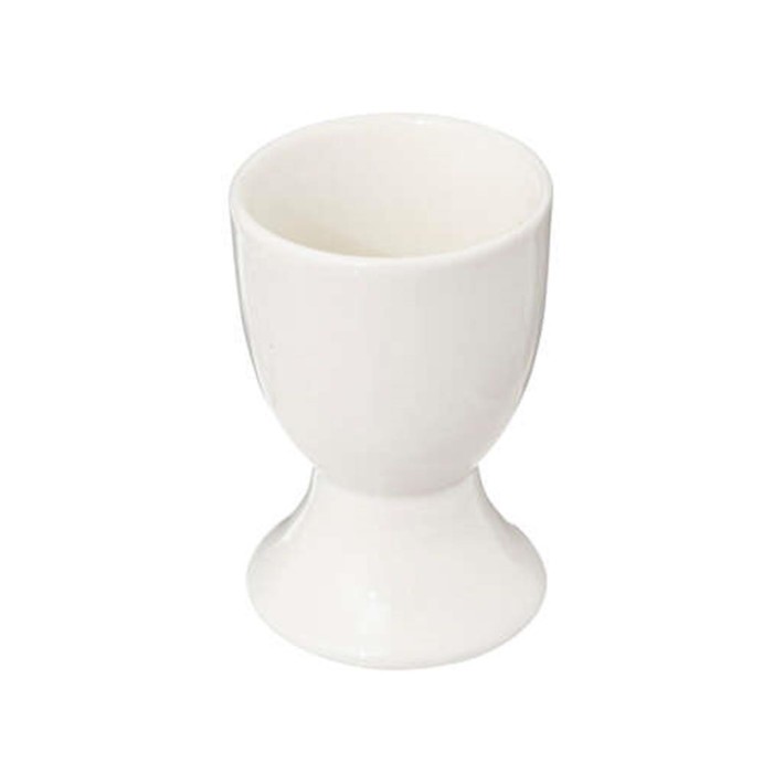 Αυγοθήκη STONEWARE "NORA"λευκή Φ4,7 Η7cm