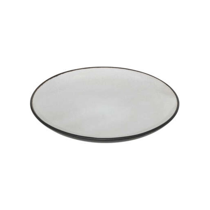 Πιάτο γλυκού STONEWARE μπεζ Φ21cm