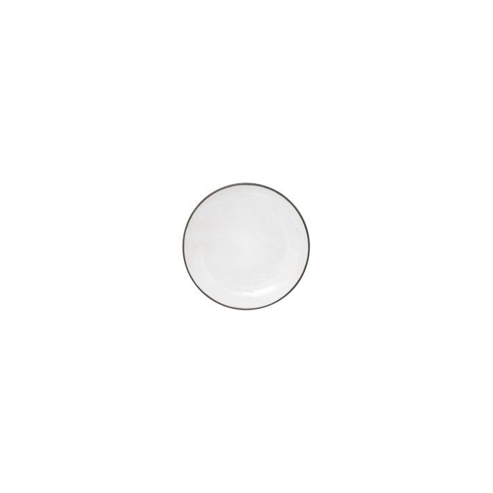 Πιάτο γλυκού STONEWARE μπεζ Φ21cm