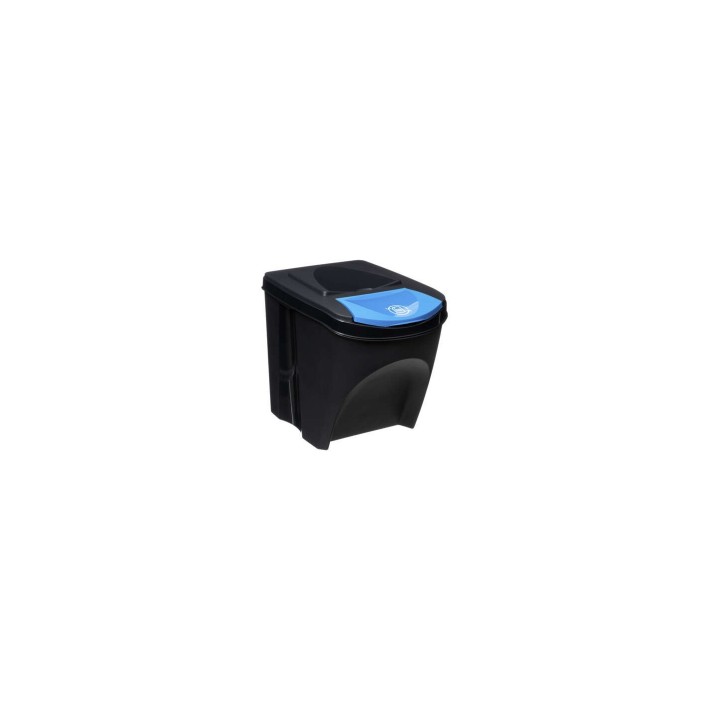 Κάδος αποριμμάτων πλαστικός τριπλός 25L 29,3x39,2x33,5cm