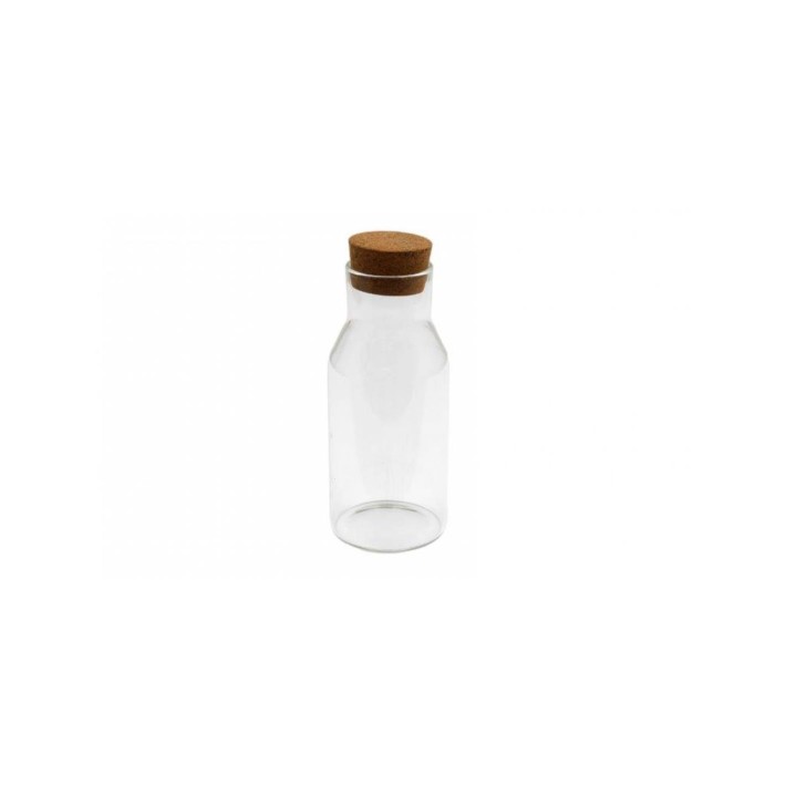 Μπουκάλι γυάλ. καπάκι φελλός 900ml/9x21CM