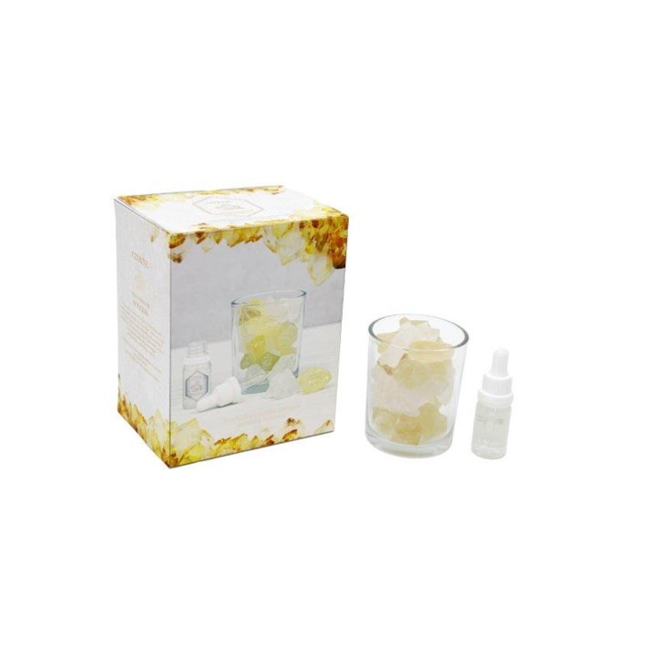 Κρύσταλλοι αρωματ.σε ποτήρι με λαδάκι yellow 280gr
