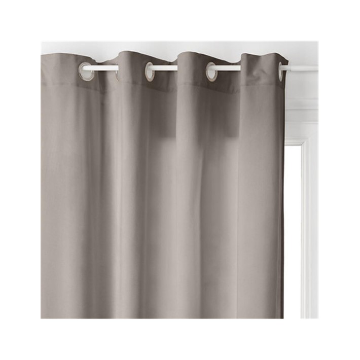 Κουρτίνα taupe  140Χ260