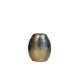 Βάζο μεταλ. Bronze/gold 14x8Η16,5cm