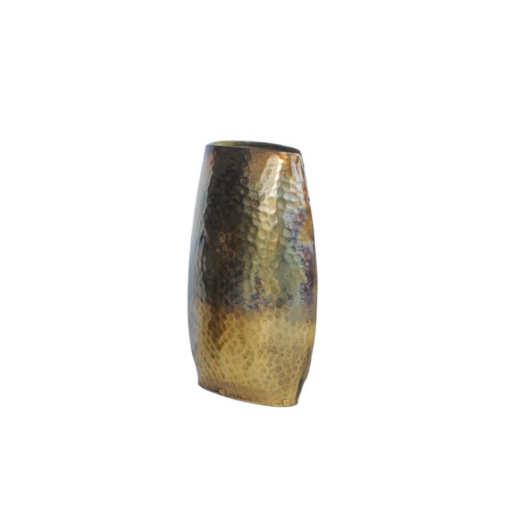 Βάζο μεταλλικό bronze 15,5x8Η24cm