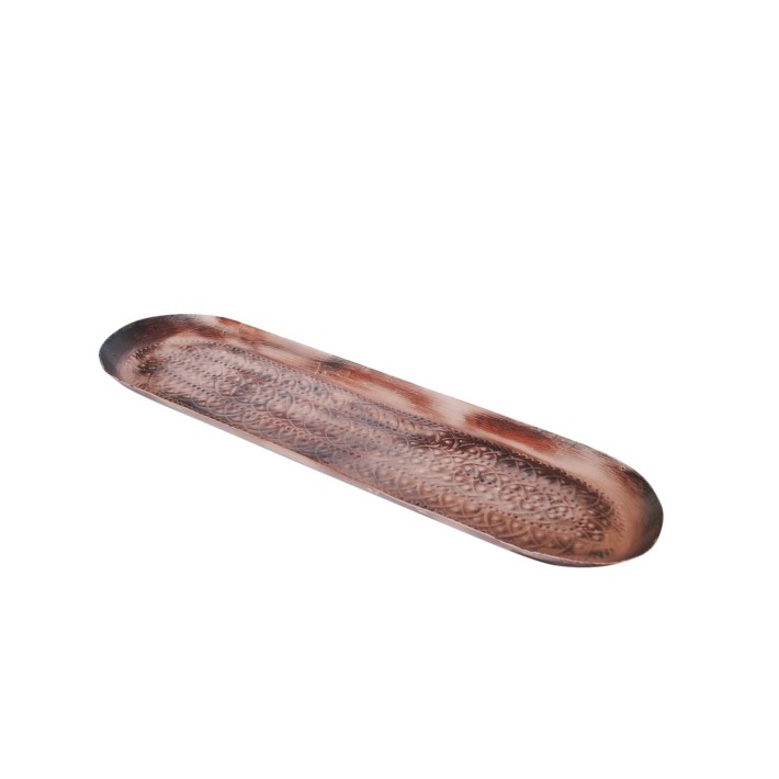 Πιατέλα μεταλλική οβάλ 81Χ24Η3,5cm