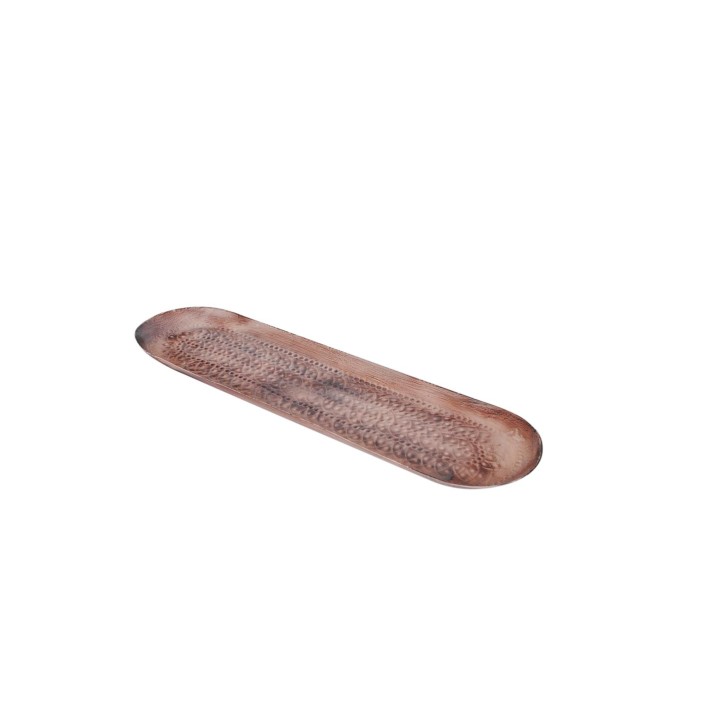 Πιατέλα μεταλλική οβάλ 62Χ17,5Η2,5cm