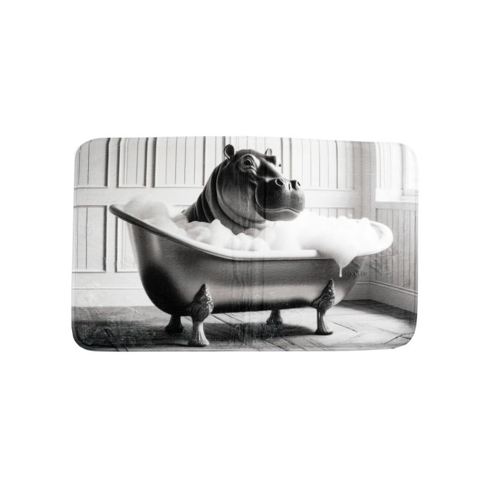 Πατάκι μπάνιου "HIPPO" 45x75cm